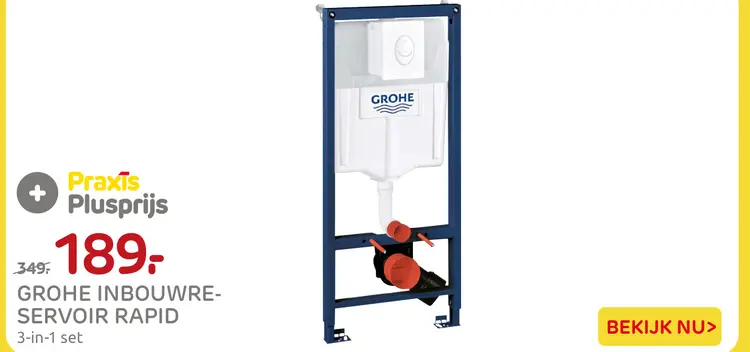 Aanbieding: Inbouwre-servoir rapid