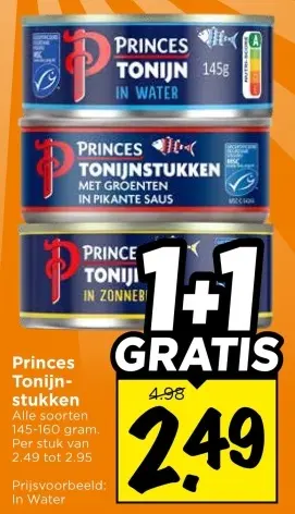 Princes Tonijnstukken