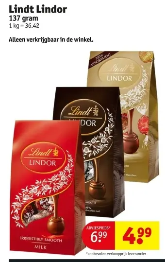 Promotie: Lindor
