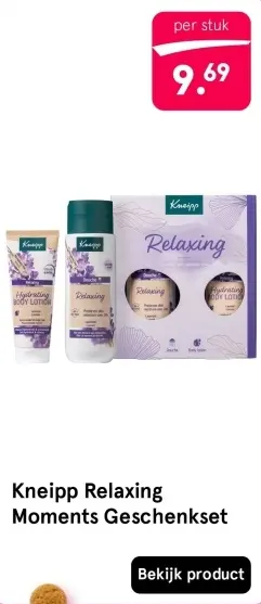 Aanbieding: Kneipp Relaxing Moments Geschenkset