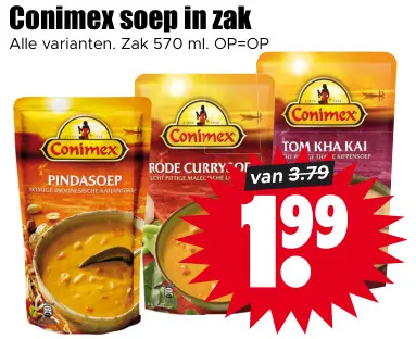 Aanbieding: Soep in zak
