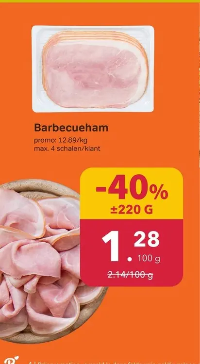 Promotie: Barbecueham
