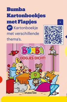 Aanbieding: Bumba Kartonboekjes met Flapjes