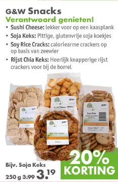 Aanbieding: G&W Snacks