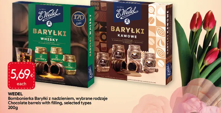 Aanbieding: Bombonierka Baryłki z nadzieniem