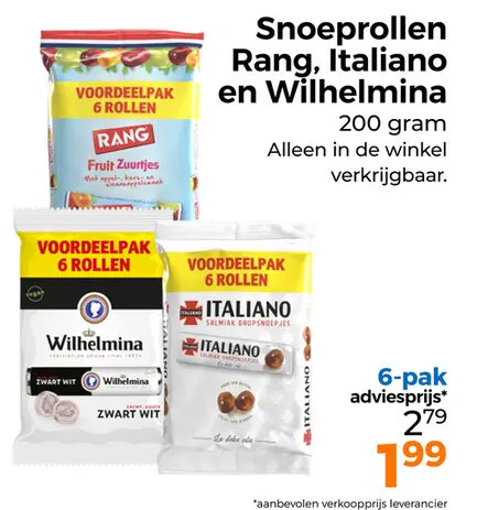 Aanbieding: Snoeprollen