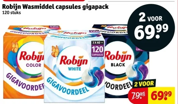 Aanbieding: Wasmiddel capsules gigapack