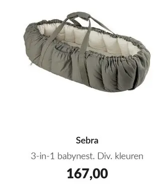 Aanbieding: babynest