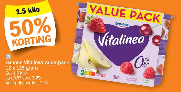 Promotie: Vitalinea value-pack