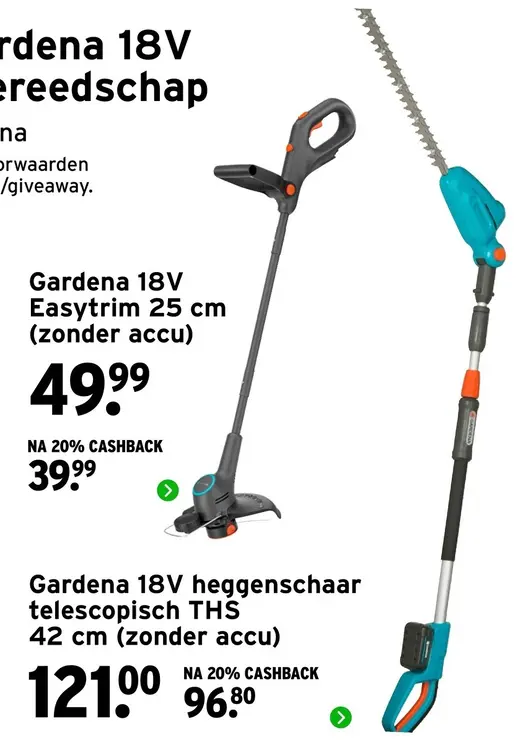 Aanbieding: Heggenschaar telescopisch THS