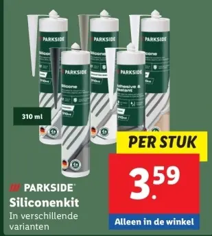 Aanbieding: Siliconenkit