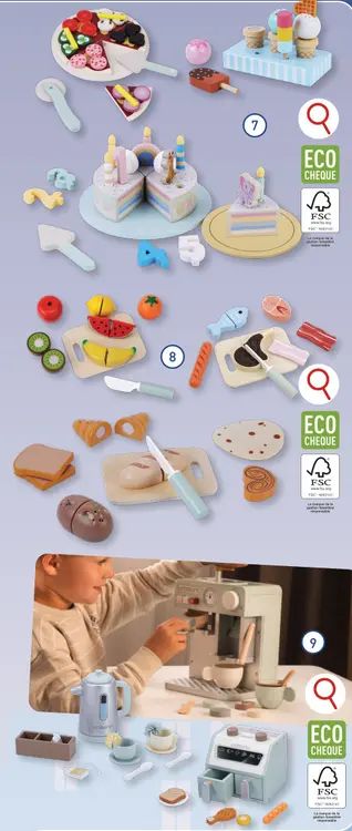 Offre: Jouets d'imitation en bois