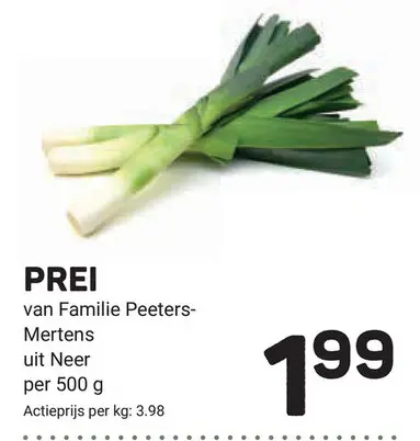 Aanbieding: Prei