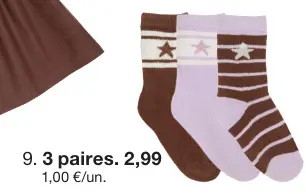Offre: Chaussettes
