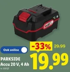 Promotie: Accu