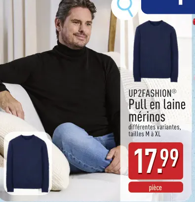 Offre: Pull en laine mérinos