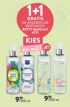 Aanbieding: BETTY BARCLAY BODYMISTS