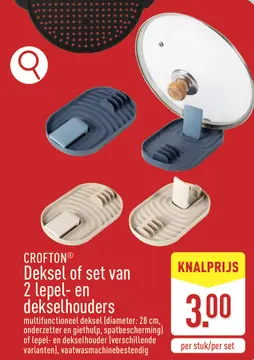 Aanbieding: Deksel of set van 2 lepel- en dekselhouders