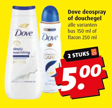 Aanbieding: Deospray of douchegel