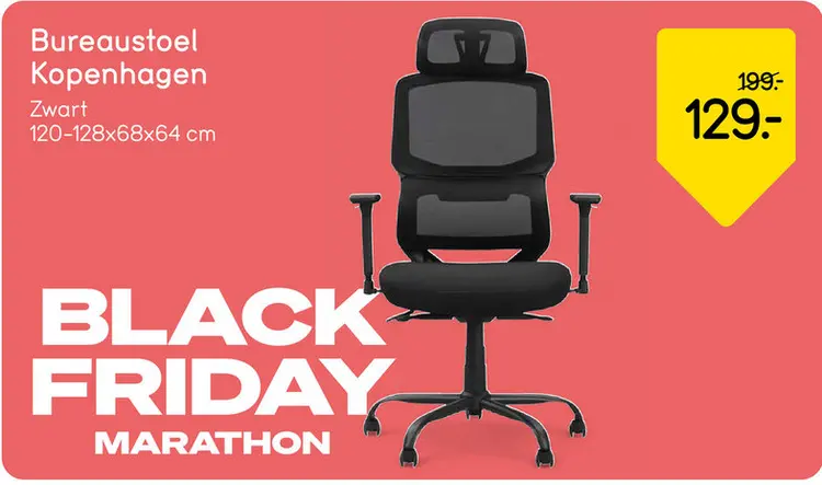Aanbieding: Bureaustoel Kopenhagen