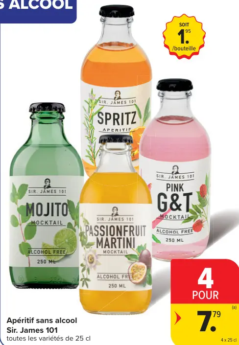 Offre: Apéritif sans alcool