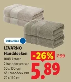 Aanbieding: Handdoeken