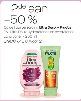 Promotie: Hydraterende en herstellende conditioner