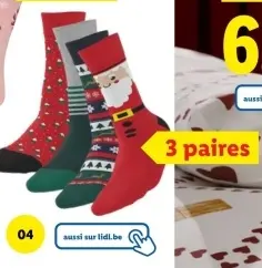 Offre: Chaussettes de Noël