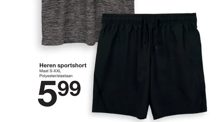 Aanbieding: Heren sportshort