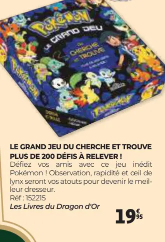 Offre: Le grand jeu du cherche et trouve