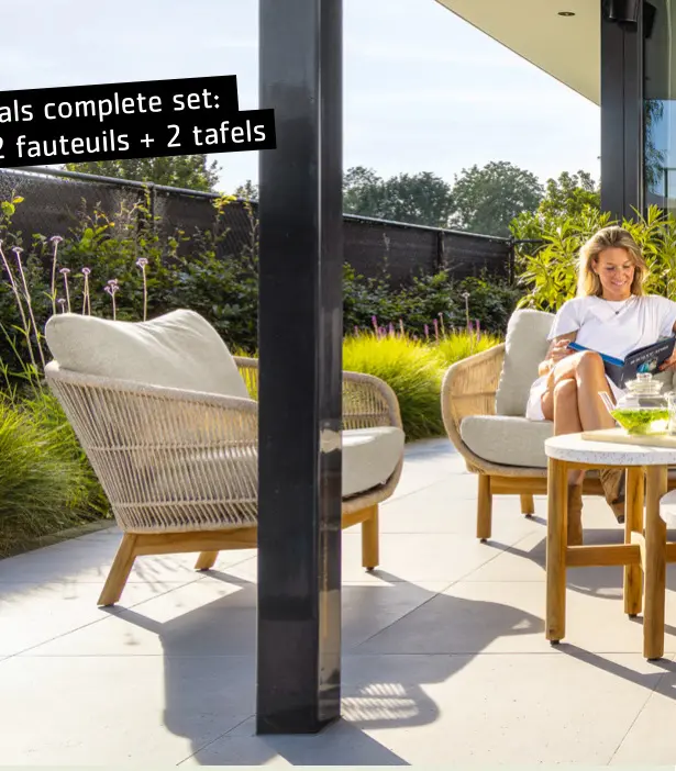 Promotie: Complete loungeset