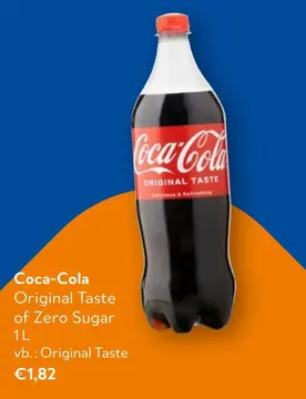 Aanbieding: Coca-Cola Original Taste of Zero Sugar