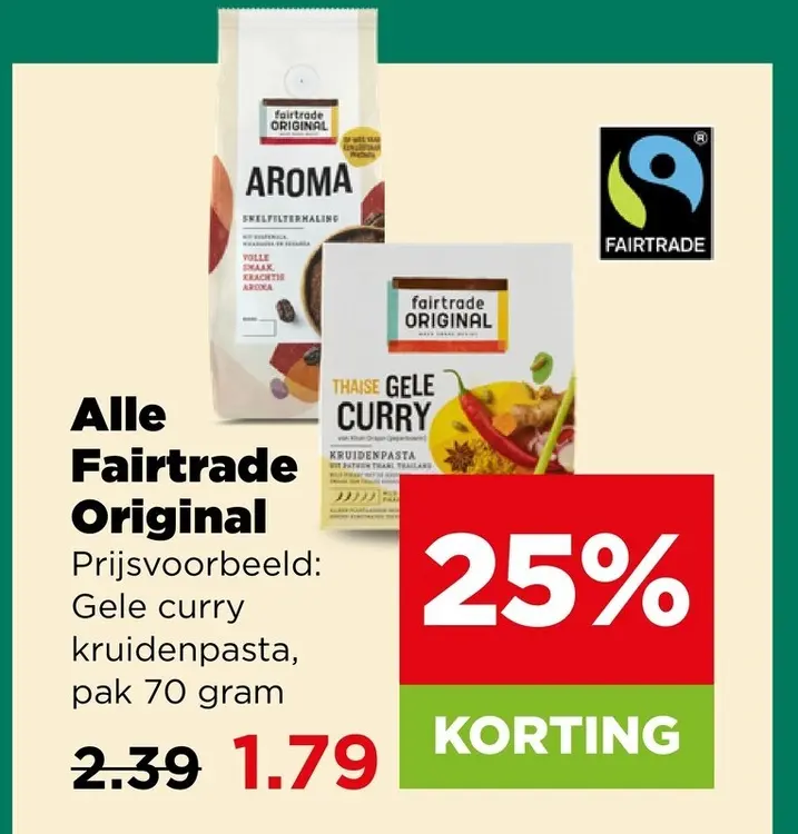 Aanbieding: Alle Fairtrade Original