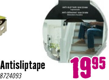 Aanbieding: Antislip tape 18 m x 25 mm