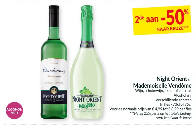 Promotie: Night Orient of Mademoiselle Vendôme