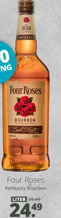 Aanbieding: Four Roses Kentucky Bourbon