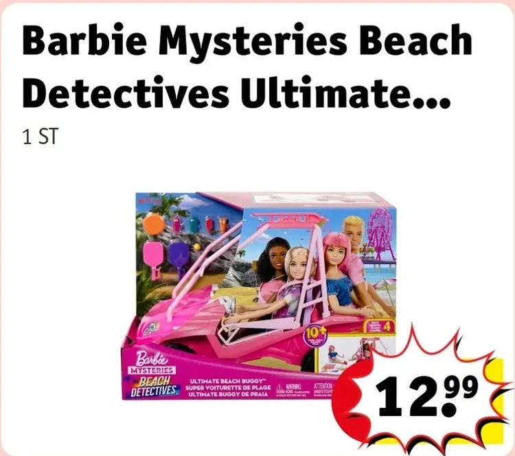 Promotie: Mysteries Beach Detectives Ultimate Buggy