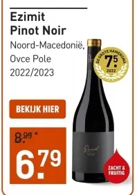 Aanbieding: Ezimit Pinot Noir