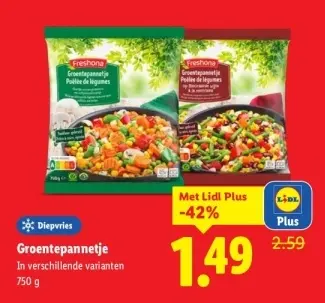 Aanbieding: Groentepannetje