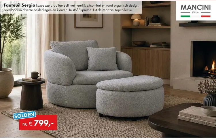 Promotie: Sergio fauteuil