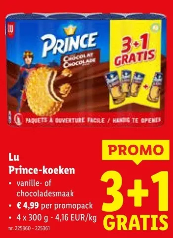 Aanbieding: Prince-koeken