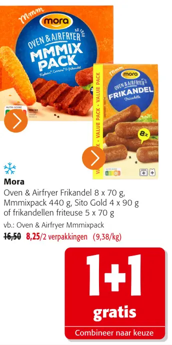 Promotie: Oven & Airfryer Frikandel, Mmmixpack, Sito Gold
