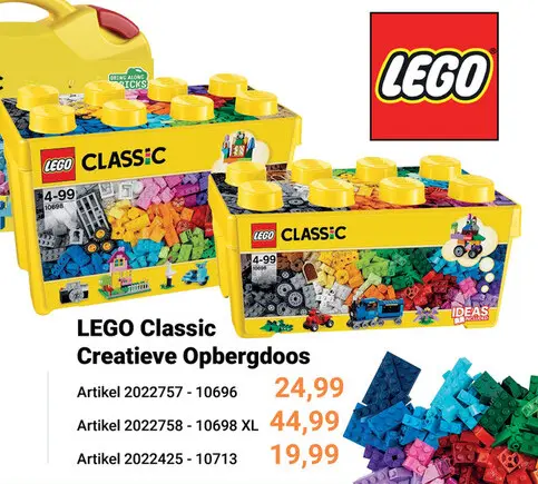 Aanbieding: LEGO Classic Creatieve Opbergdoos
