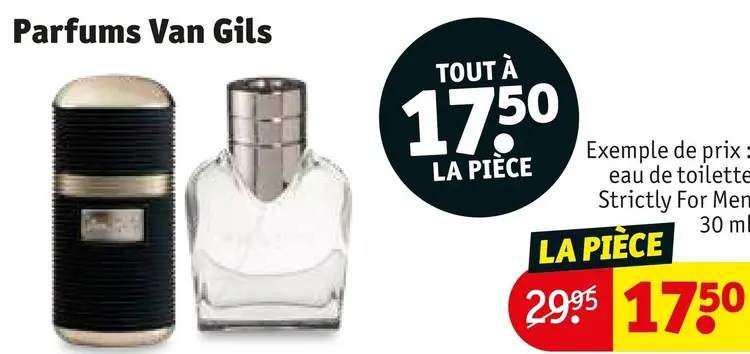 Offre: Parfums Van Gils