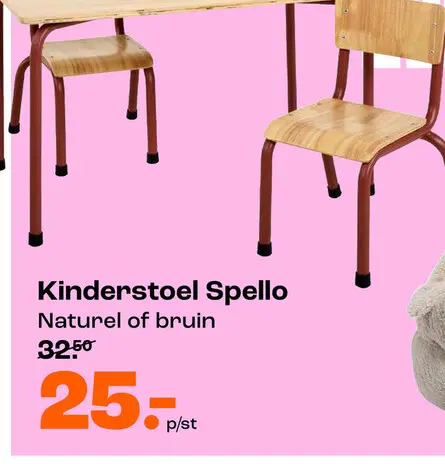 Aanbieding: Kinderstoel Spello