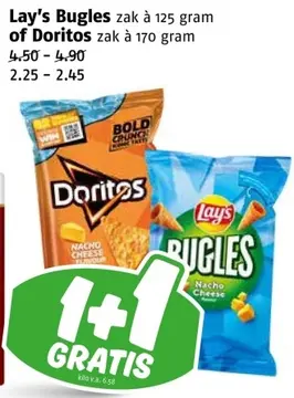 Aanbieding: Lay's Bugles of Doritos