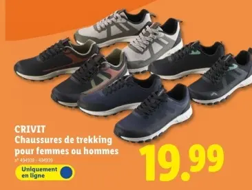 Offre: Chaussures de trekking