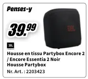 Offre: Housse en tissu PartyBox Encore 2