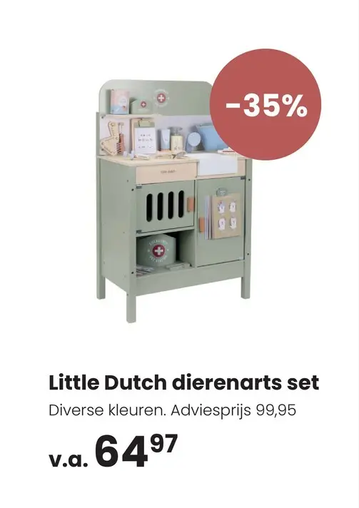 Aanbieding: Little Dutch dierenarts set