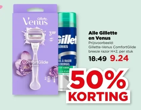 Aanbieding: Alle Gillette en Venus